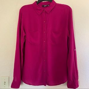 Magenta Pink a.n.a button down shirt